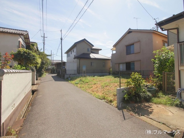 前面道路含む現地写真(2023年10月撮影)