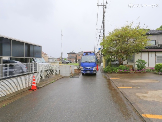 前面道路含む現地写真(2024年4月撮影)