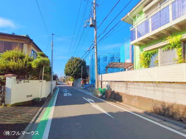 前面道路含む現地写真(2024年11月撮影)