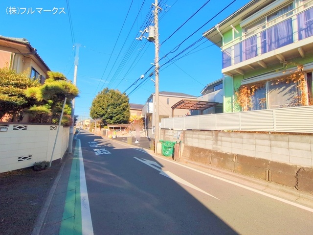 前面道路含む現地写真(2024年12月撮影)