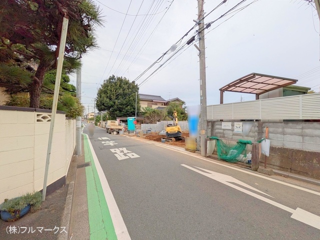 前面道路含む現地写真(2024年10月撮影)