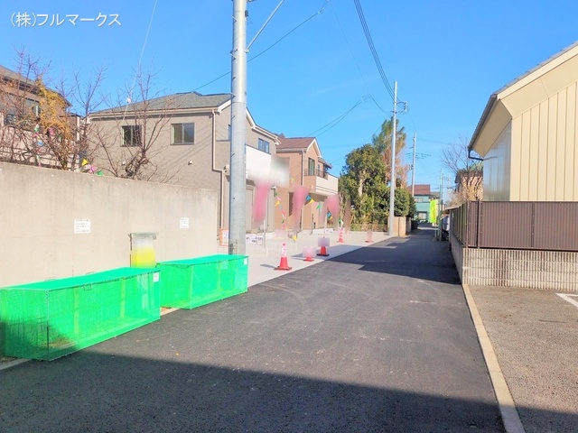 前面道路含む現地写真(2024年12月撮影)