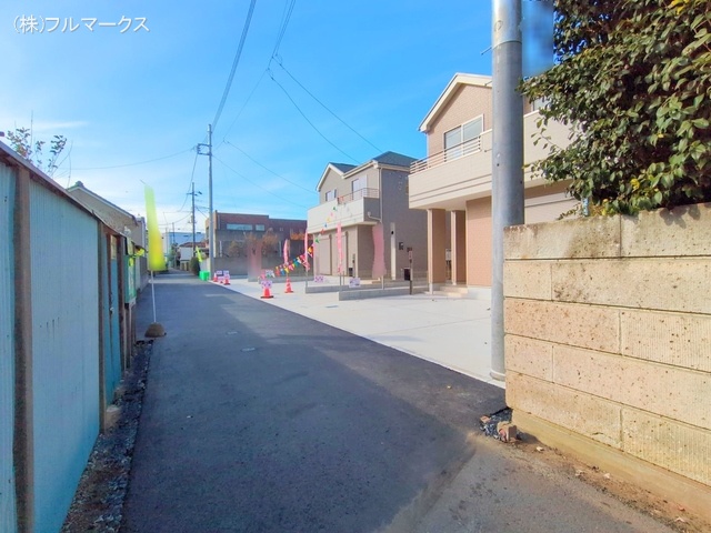 前面道路含む現地写真(2024年12月撮影)
