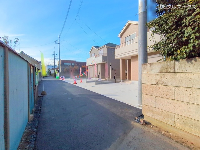 前面道路含む現地写真(2024年12月撮影)