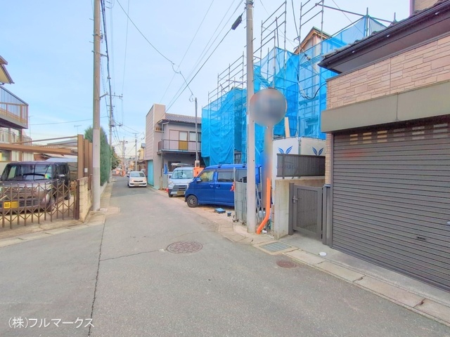 前面道路含む現地写真(2024年12月撮影)