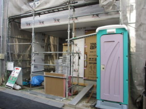 青井建築中