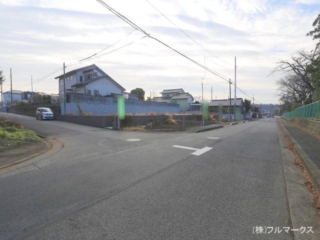 前面道路含む現地写真(2024年1月撮影)
