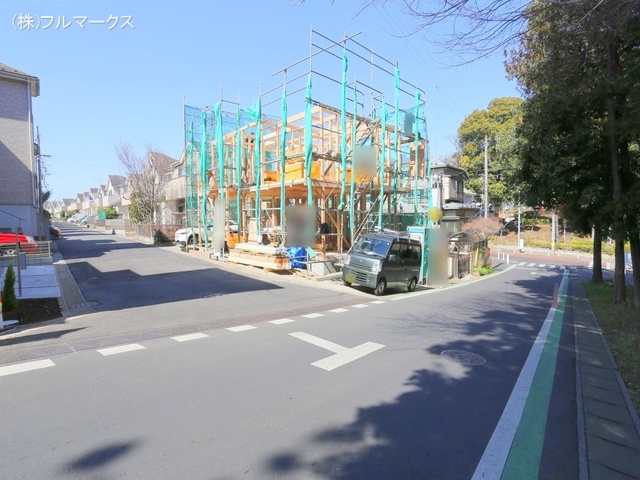 前面道路含む現地写真(2023年12月撮影)