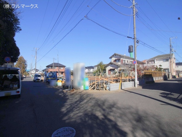 前面道路含む現地写真(2023年12月撮影)