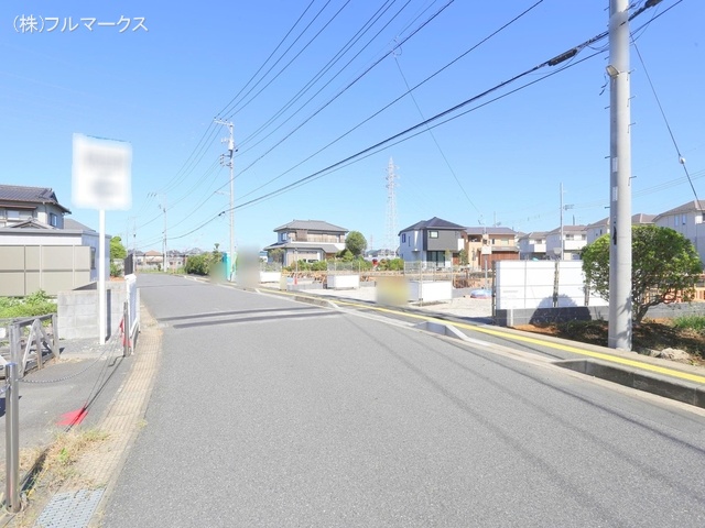 前面道路含む現地写真(2023年10月撮影)