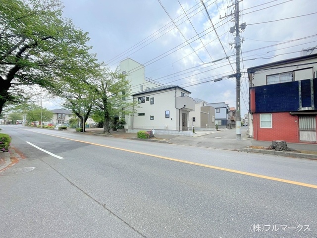 前面道路含む現地写真(2024年4月撮影)