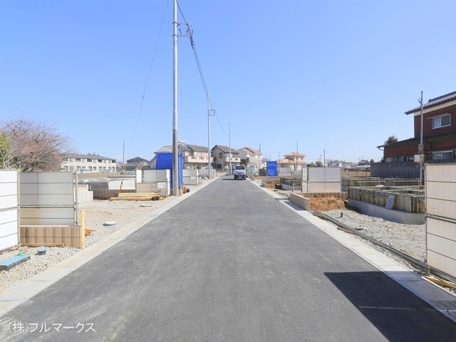 前面道路含む現地写真(2024年3月撮影)