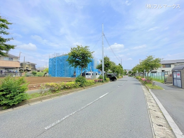 前面道路含む現地写真(2024年5月撮影)