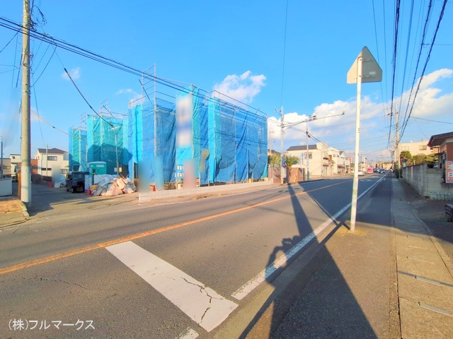 前面道路含む現地写真(2024年12月撮影)