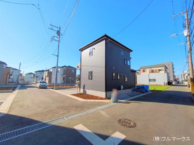 前面道路含む現地写真(2024年12月撮影)